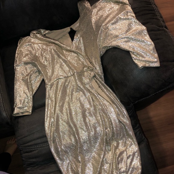 Rachel Roy Gold Dress - Picture 1 of 1